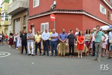 Misa, desfile del ganado y procesión religiosa en el Valle de los Nueve de Telde (Foto Francisco Javier Santana)